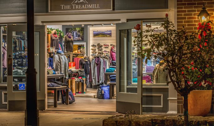 Treadmill storefront