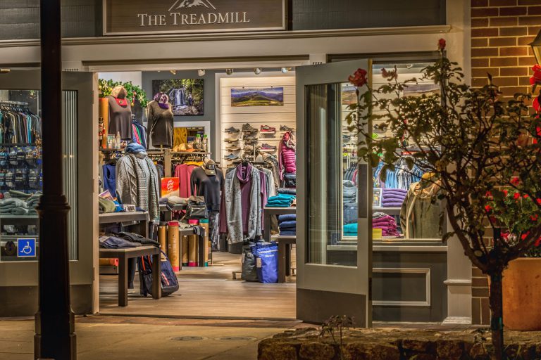 Treadmill storefront